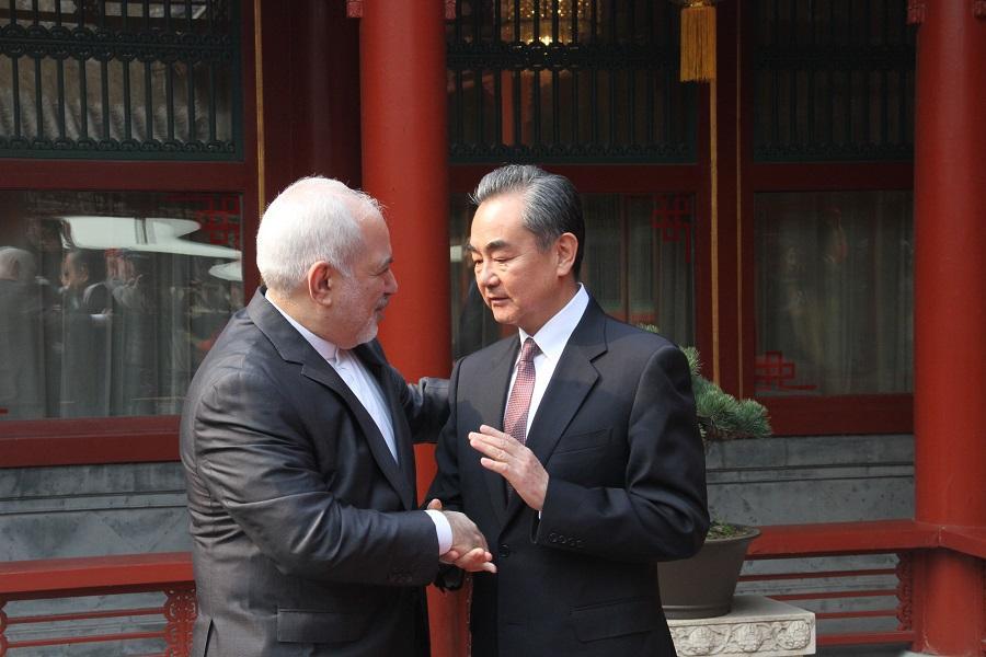ظریف با وزیر خارجه چین دیدار کرد