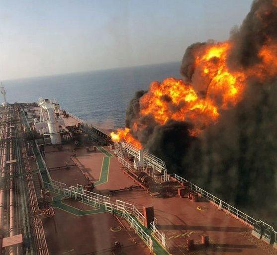 واکنش شرکت فرانت لاین درباره حادثه دریای عمان