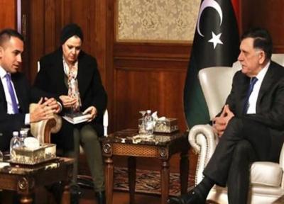 وزیر خارجه ایتالیا در لیبی با حفتر و سراج دیدار کرد