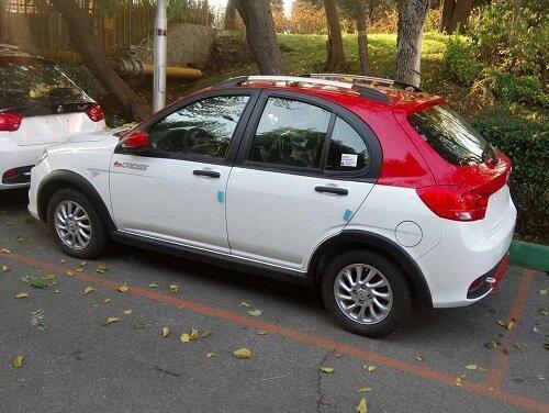 تصاویر جدید خودروی کوییک دو رنگ سایپا