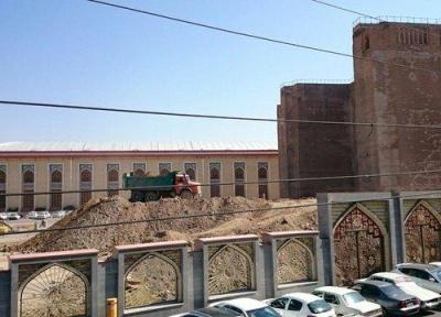 پروژه ساخت پارکینگ در حریم ارگ علیشاه متوقف شد