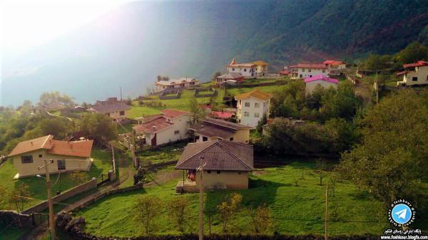 روستای فشکور یکی از دهکده های زیبا و ییلاقی چالوس