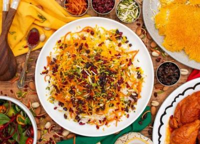 طرز تهیه مرصع پلو؛ جواهر پلوی ایرانی